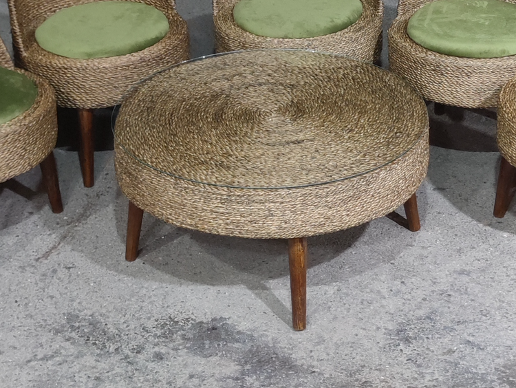 میز حصیری