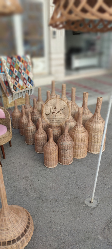 گلدون پامپاس استوانه ۴ تیکه