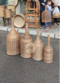 گلدون پامپاس استوانه ۴ تیکه