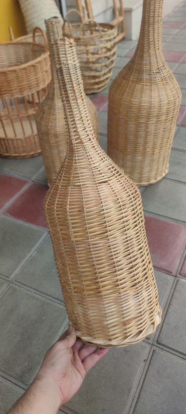 گلدون پامپاس استوانه ۴ تیکه