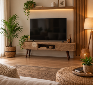 میز تلویزیون حصیری